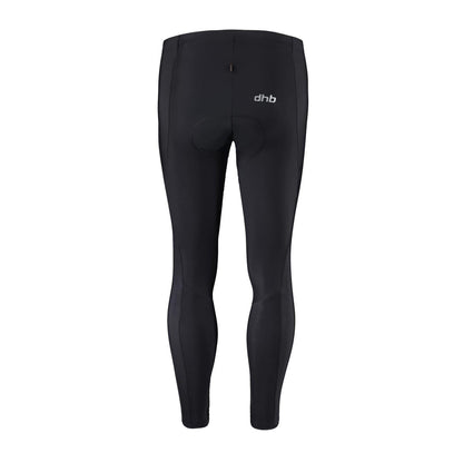 Black - Back - dhb Mens Blok Cycling Bib Tights