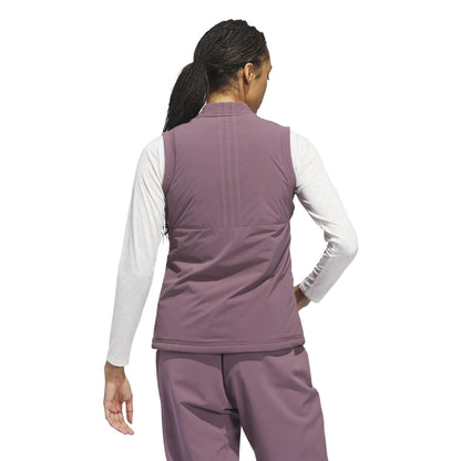 Shadow Purple - Back - Adidas Womens-Ladies Gilet