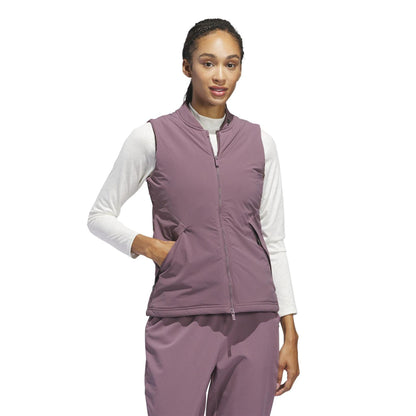 Shadow Purple - Pack Shot - Adidas Womens-Ladies Gilet