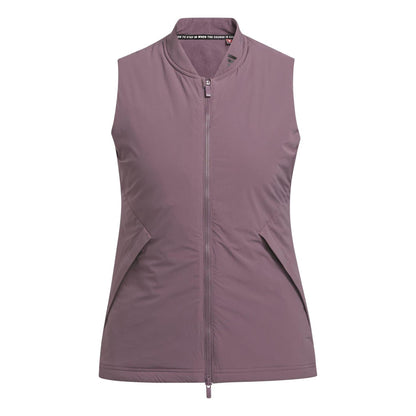 Shadow Purple - Front - Adidas Womens-Ladies Gilet