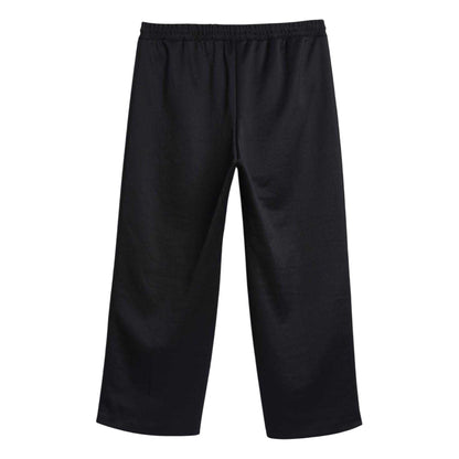 Black - Back - Adidas Womens-Ladies Ivy Park Wide Leg Suit Trousers