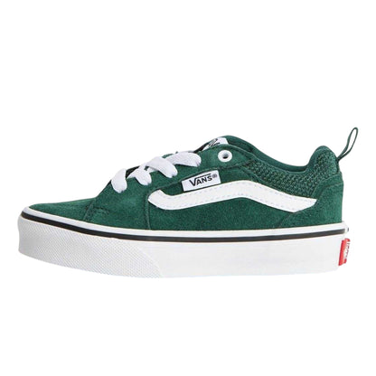 Emerald - Back - Vans Childrens-Kids Filmore Suede Flat Trainers