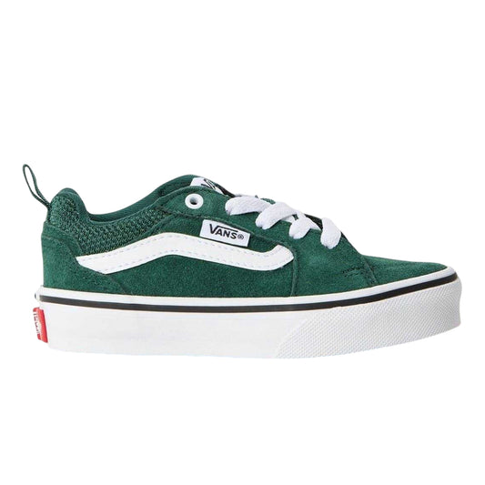 Emerald - Front - Vans Childrens-Kids Filmore Suede Flat Trainers