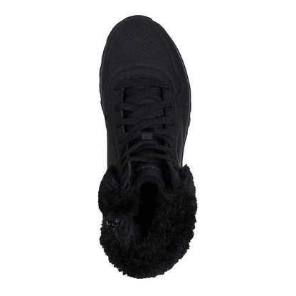 Black - Lifestyle - Skechers Womens-Ladies Uno Rugged Waterproof Ankle Boots