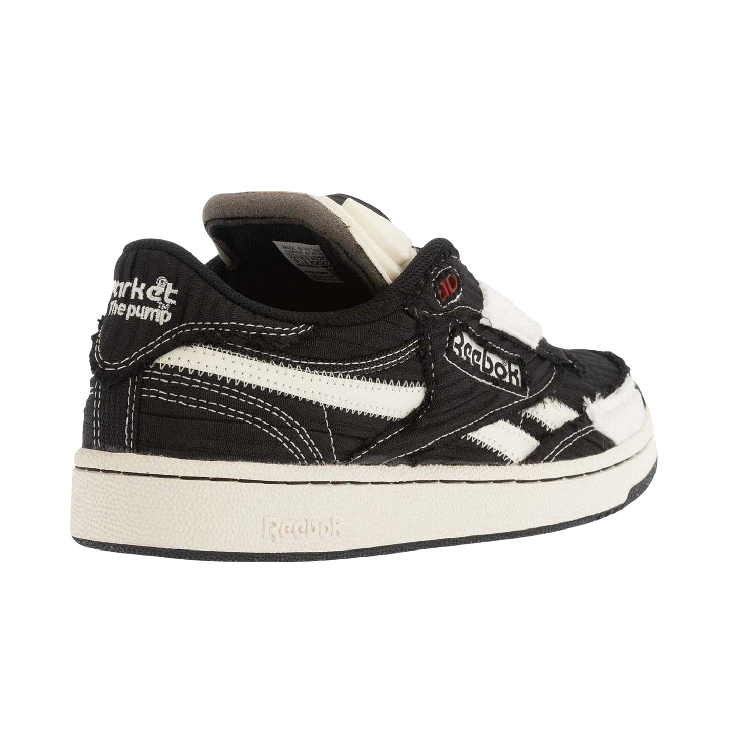 Black-White - Back - Reebok Mens Club C 85 Trainers