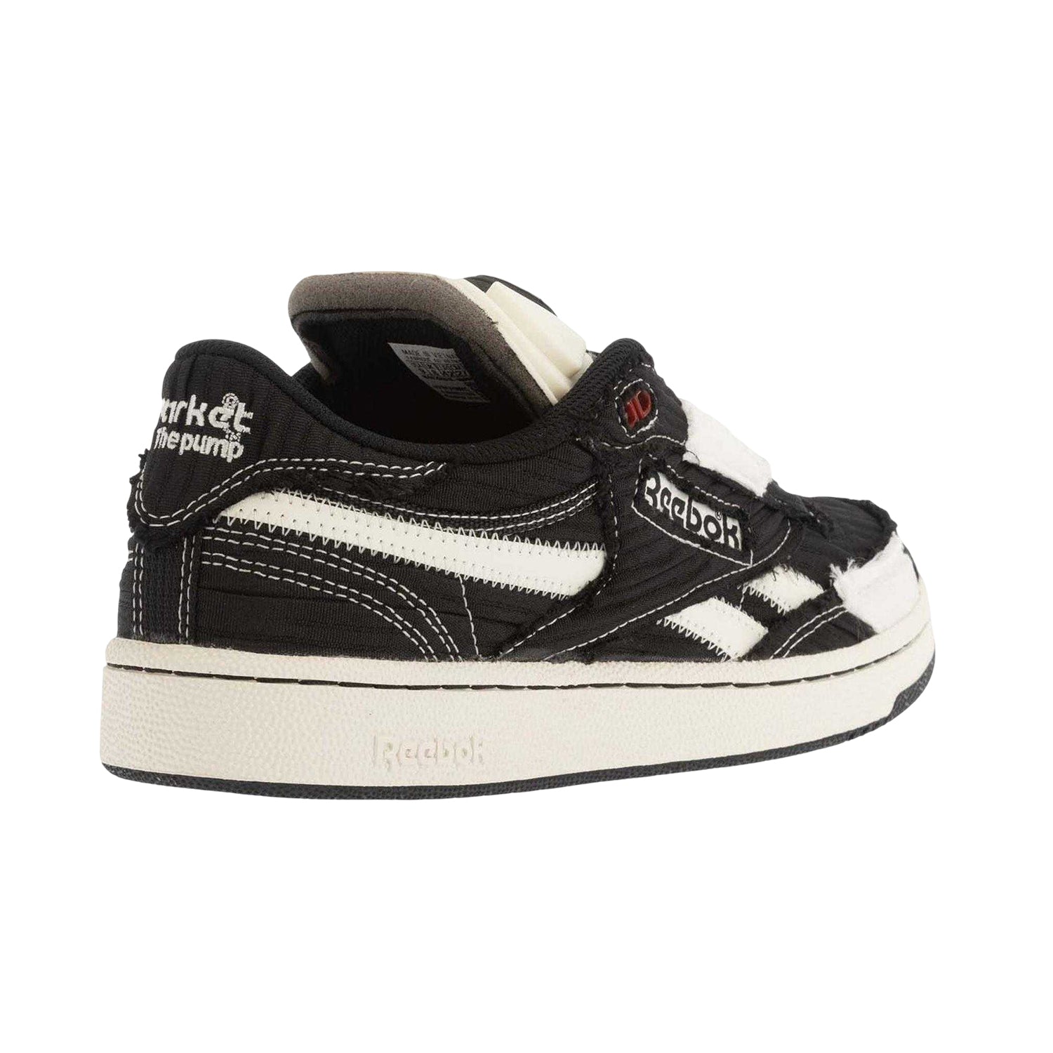 Black-White - Back - Reebok Mens Club C 85 Trainers