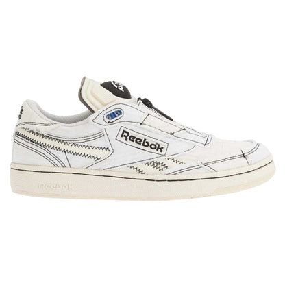 White-Black - Side - Reebok Mens Club C 85 Trainers