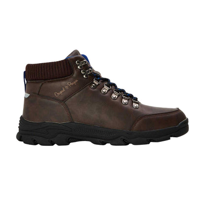 Brown - Front - Original Penguin Mens Hiking Boots