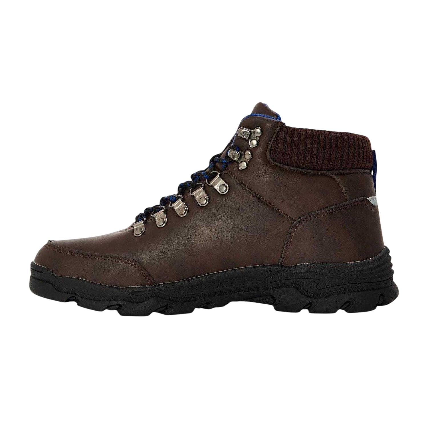 Brown - Back - Original Penguin Mens Hiking Boots