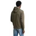 Green - Back - Gant Mens Archive Shield Embroidered Hoodie