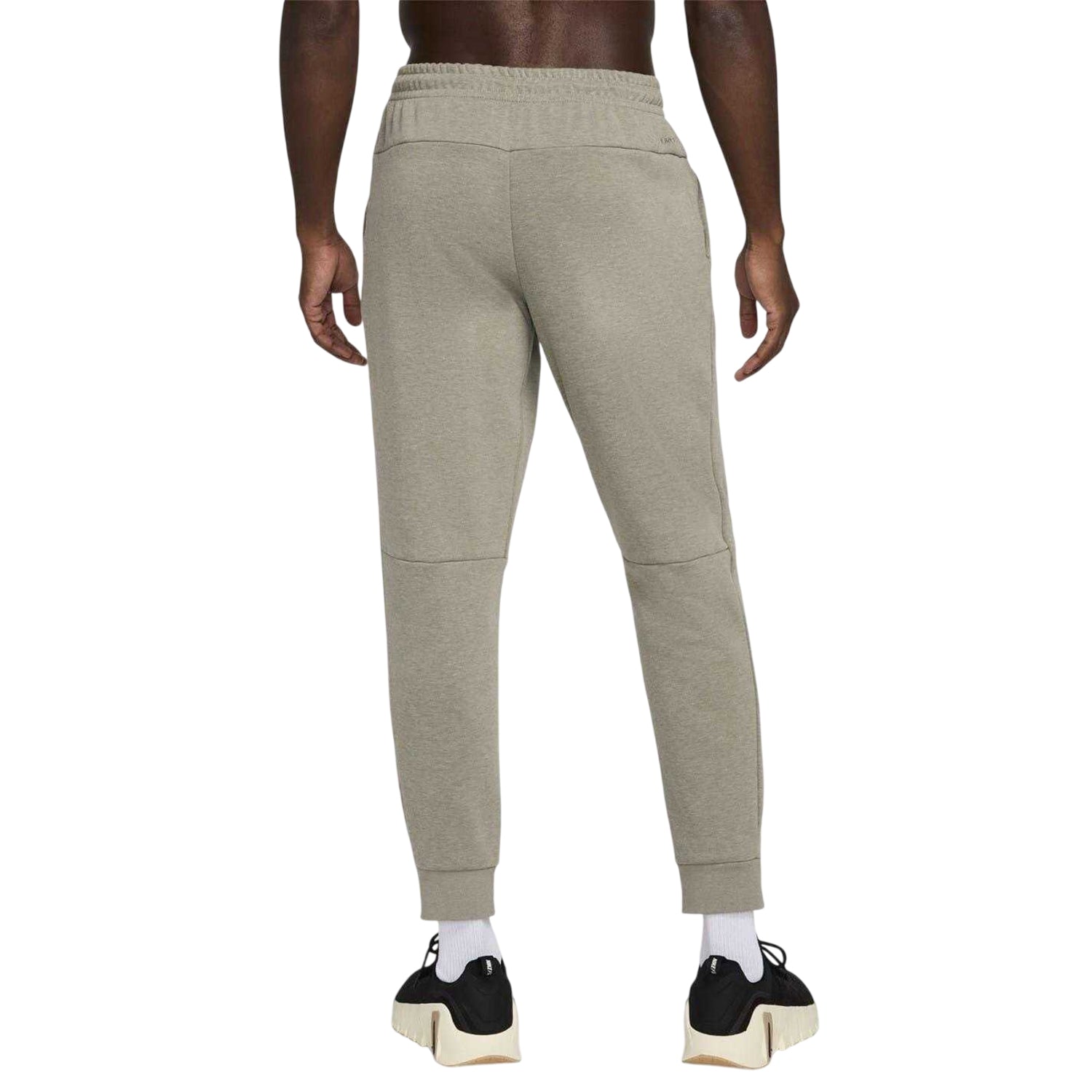 Army-Heather - Back - Nike Mens Performance Slim Tracksuit Bottoms