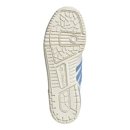 White-Blue - Lifestyle - Adidas Mens Rivalry Leather Trainers