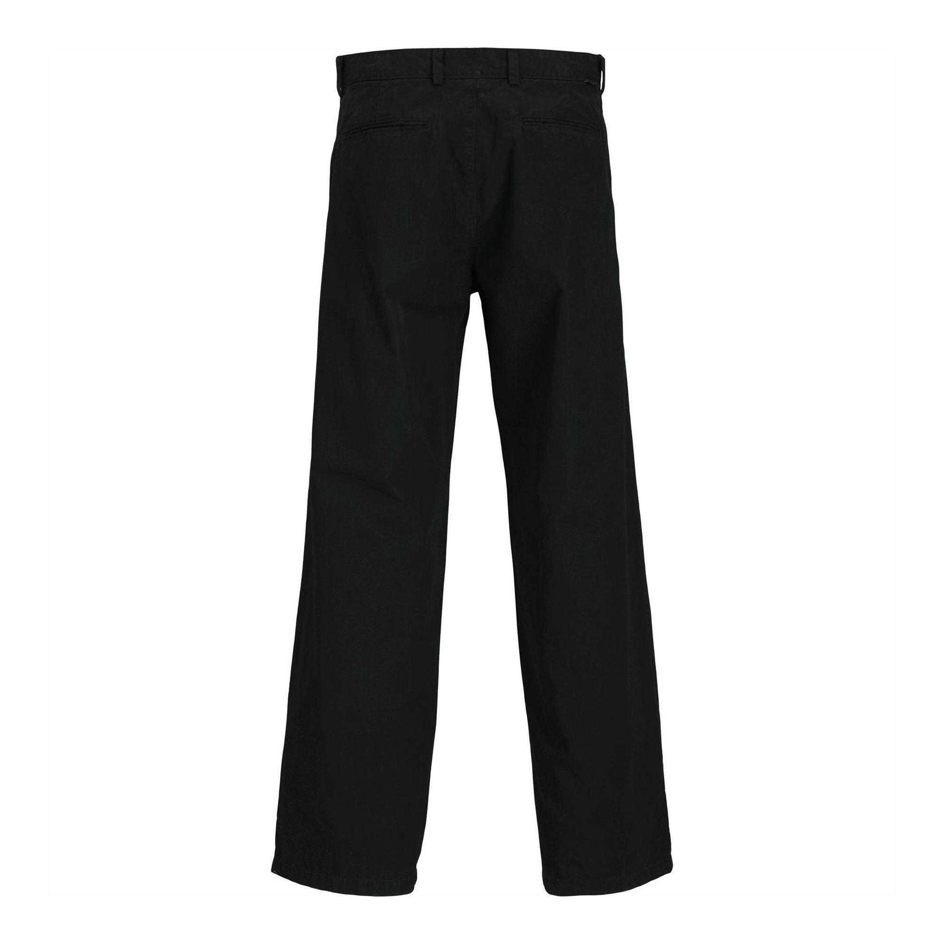 Black - Back - Jack And Jones Mens Straight Chinos