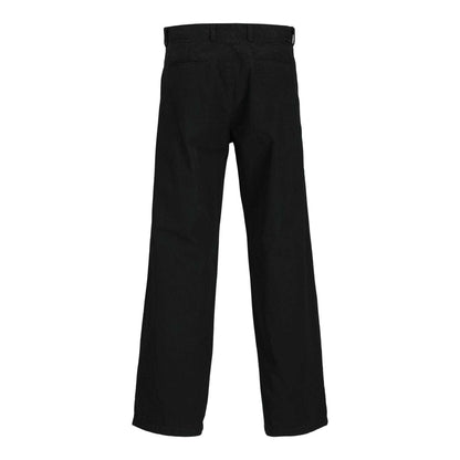 Black - Back - Jack And Jones Mens Straight Chinos