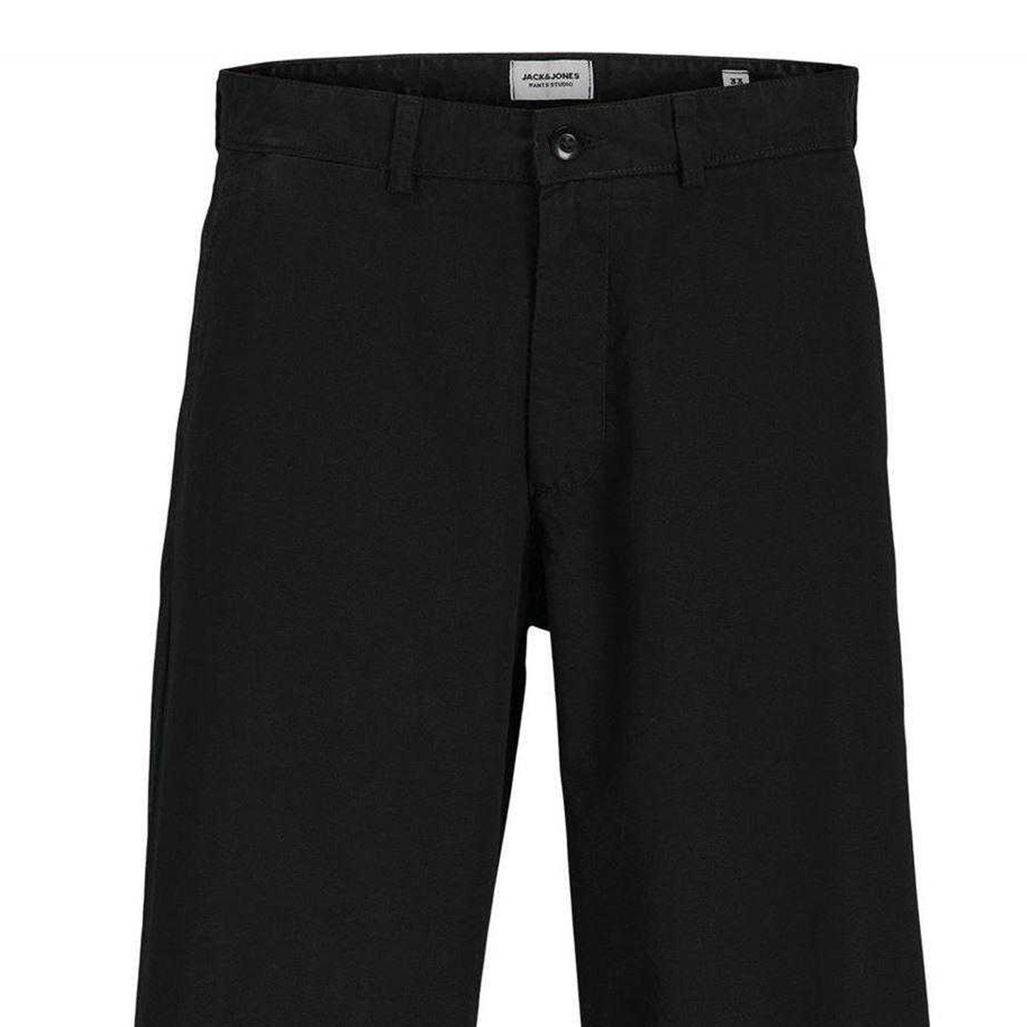Black - Side - Jack And Jones Mens Straight Chinos