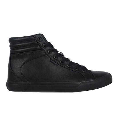 Black - Front - SoulCal Mens High Top Trainers