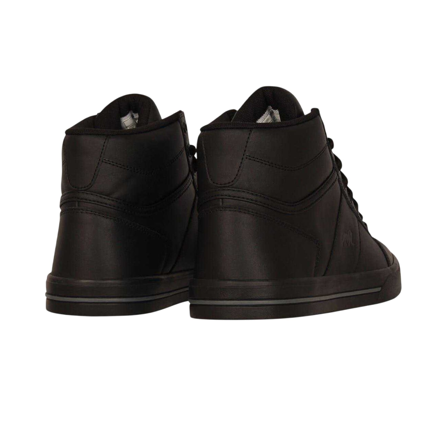 Black-Charcoal - Back - Lonsdale Mens Canons Flat Trainers