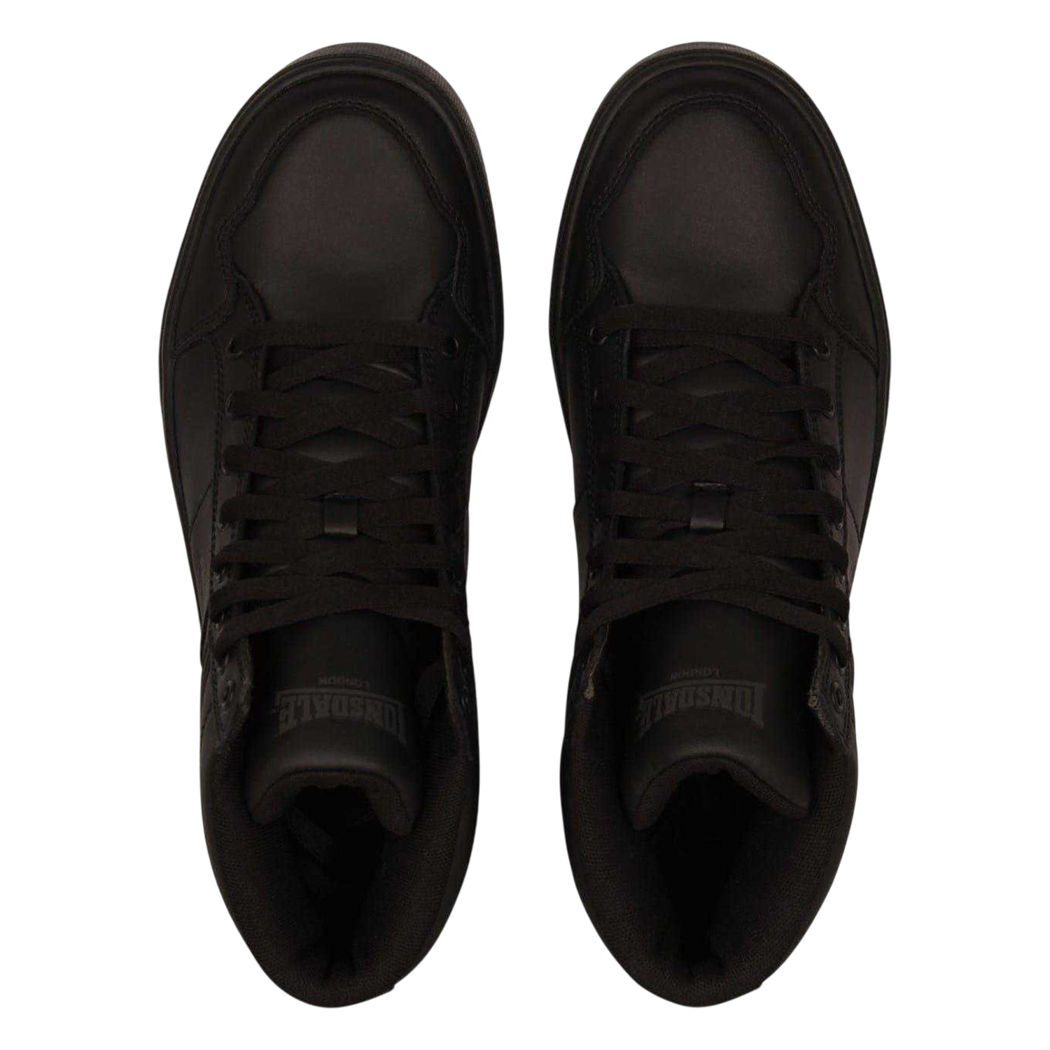 Black-Charcoal - Lifestyle - Lonsdale Mens Canons Flat Trainers