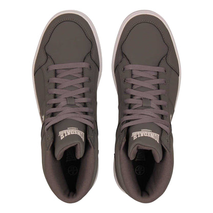 Grey-White - Lifestyle - Lonsdale Mens Canons Flat Trainers