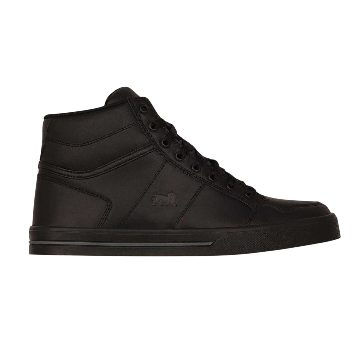 Black-Charcoal - Front - Lonsdale Mens Canons Flat Trainers