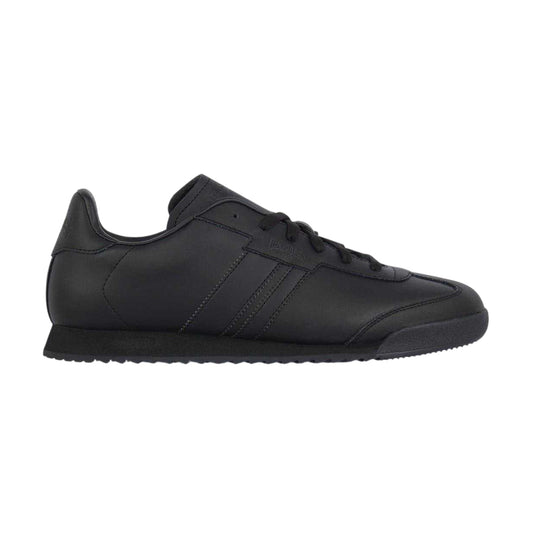 Black - Front - Lonsdale Mens Lambo Side Stripe Trainers