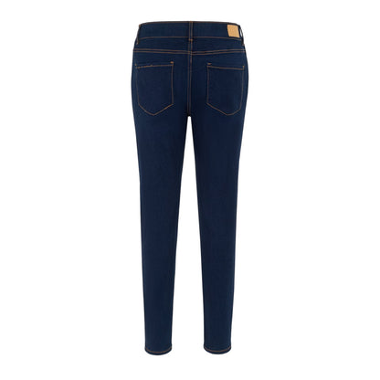 Navy - Back - Firetrap Womens-Ladies Plain Skinny Jeans