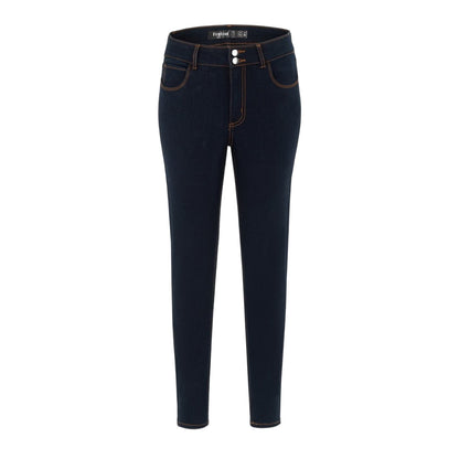 Night Blue - Front - Firetrap Womens-Ladies Plain Skinny Jeans