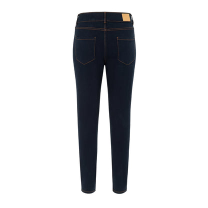 Night Blue - Back - Firetrap Womens-Ladies Plain Skinny Jeans