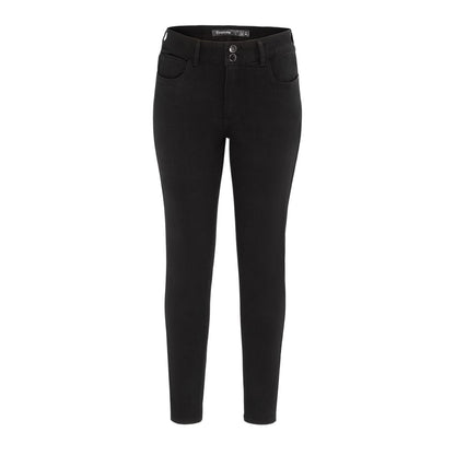 Black - Front - Firetrap Womens-Ladies Plain Skinny Jeans