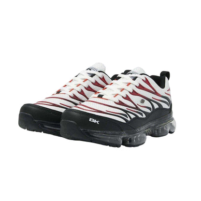 White-Black-Red - Lifestyle - British Knights Mens Urbex Mesh Air Cushioned Trainers