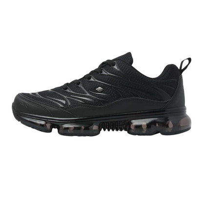 Black - Side - British Knights Mens Urbex Mesh Air Cushioned Trainers