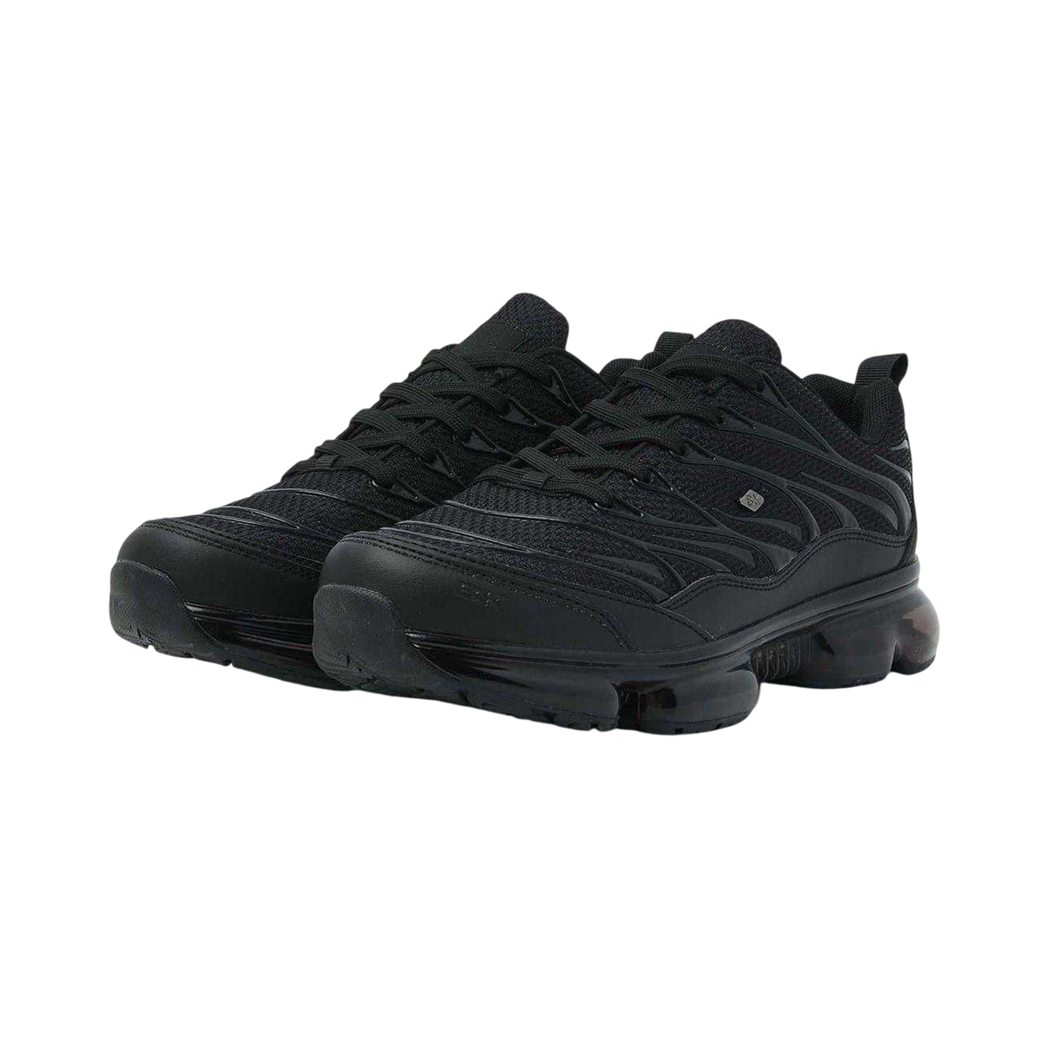 Black - Lifestyle - British Knights Mens Urbex Mesh Air Cushioned Trainers