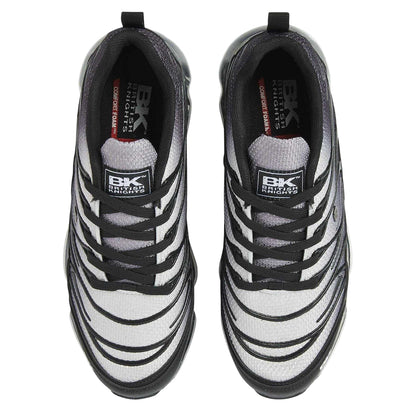 Black - Pack Shot - British Knights Mens Urbex Mesh Air Cushioned Trainers
