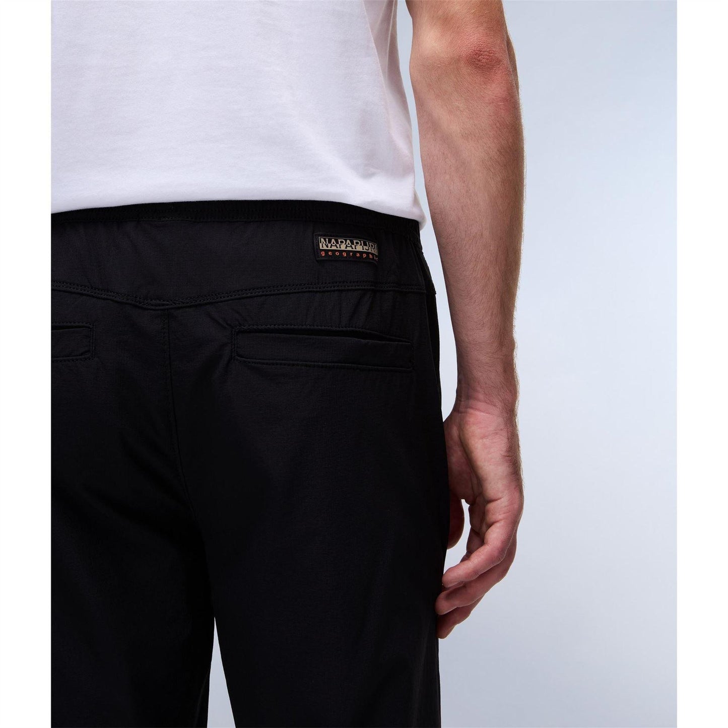 Black Beauty - Lifestyle - Napapijri Mens Logo Tapered Trousers