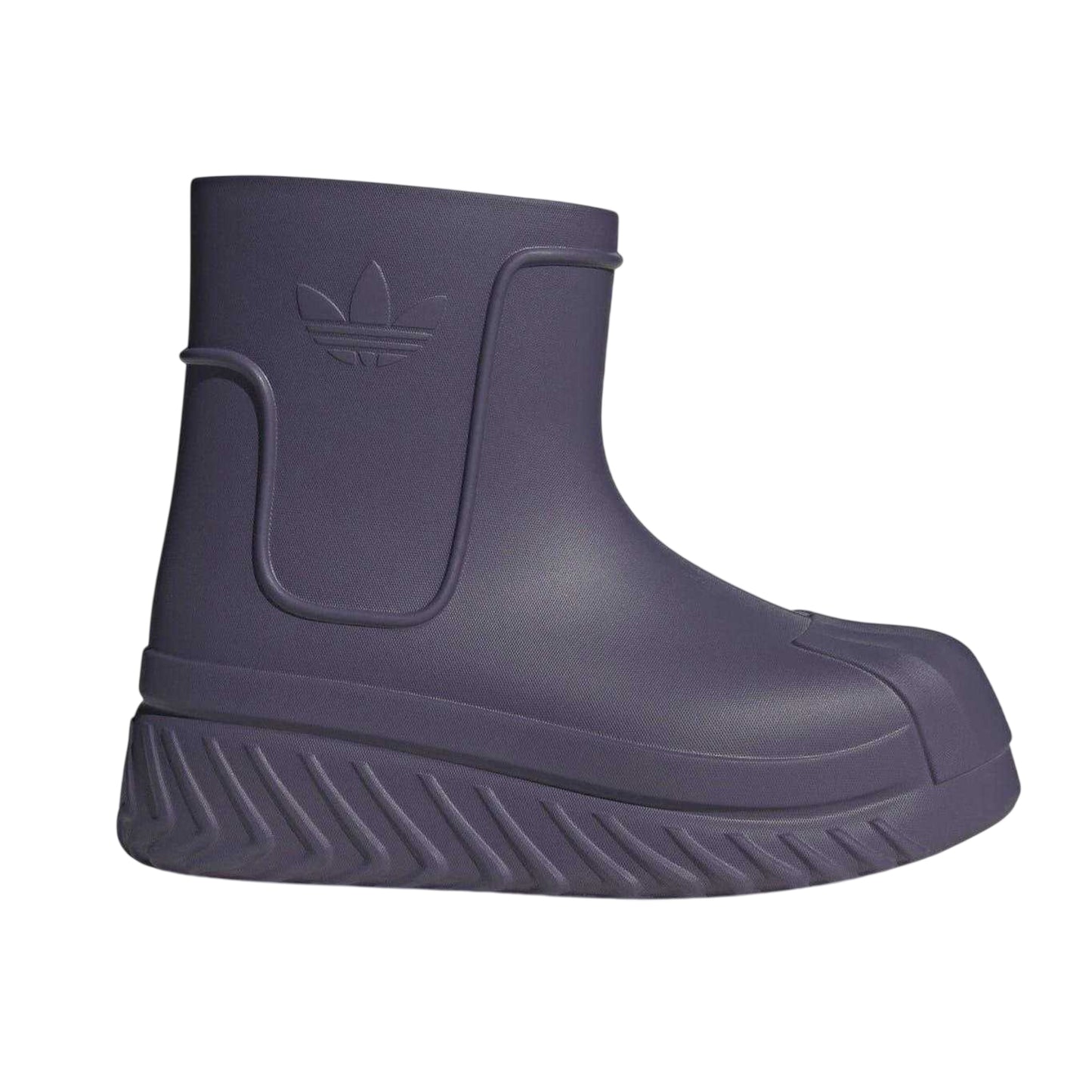 Purple - Front - Adidas Womens-Ladies Superstar Wellington Boots