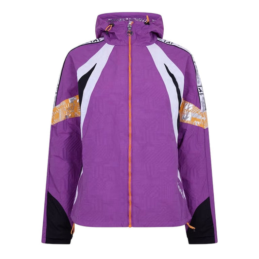Purple - Front - Diadora Womens-Ladies Logo Isotherm Jacket
