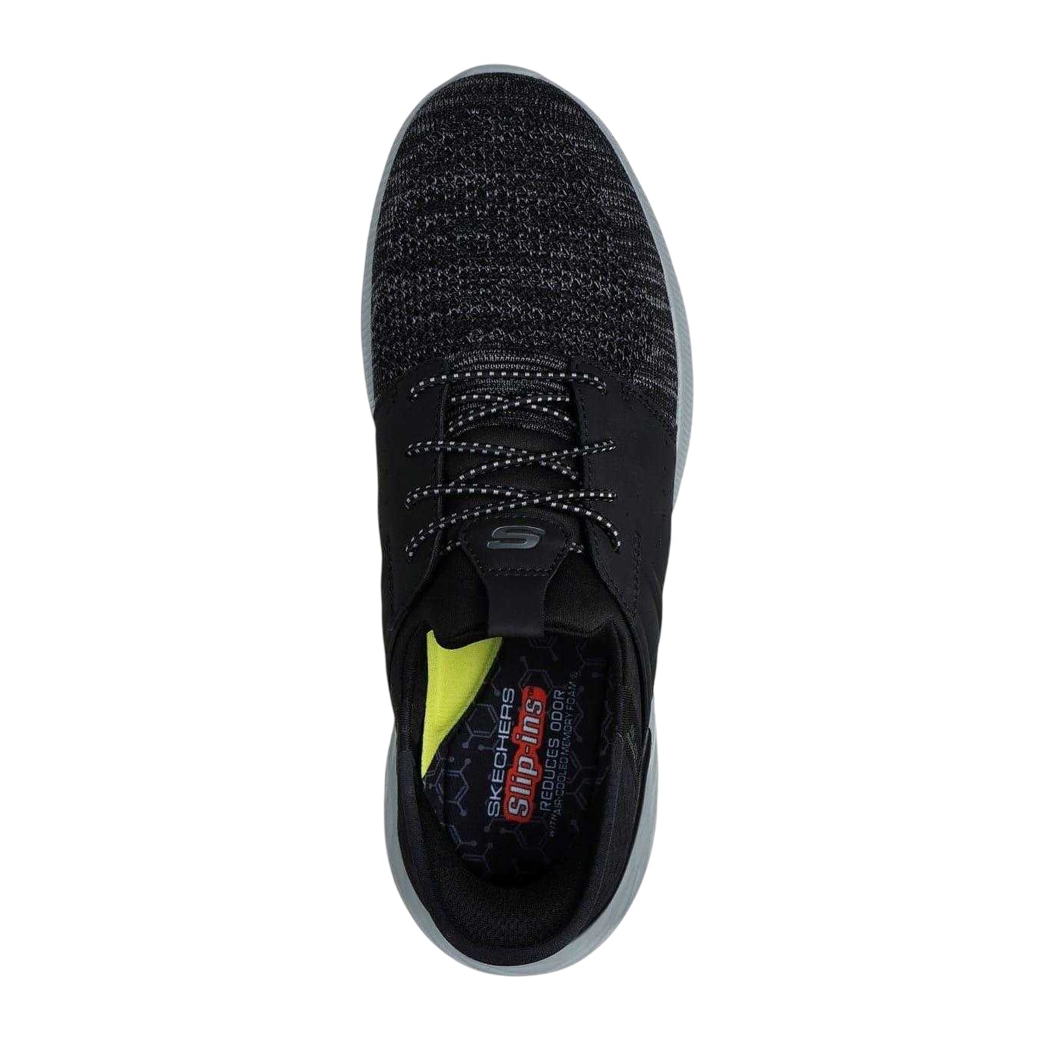 Black - Side - Skechers Mens Relaxed Fit Trainers
