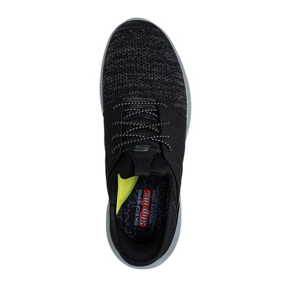 Black - Side - Skechers Mens Relaxed Fit Trainers