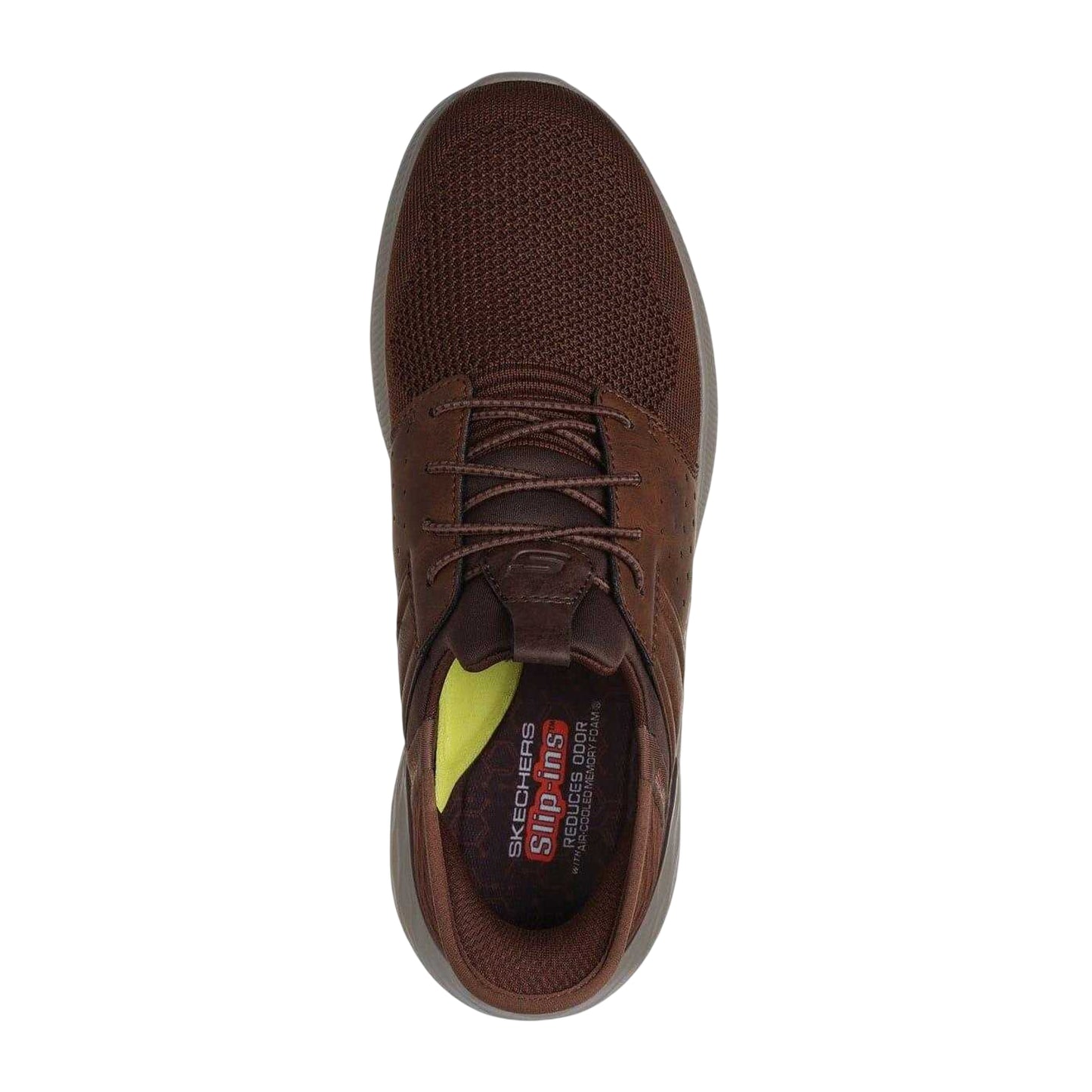 Dark Brown - Side - Skechers Mens Relaxed Fit Trainers