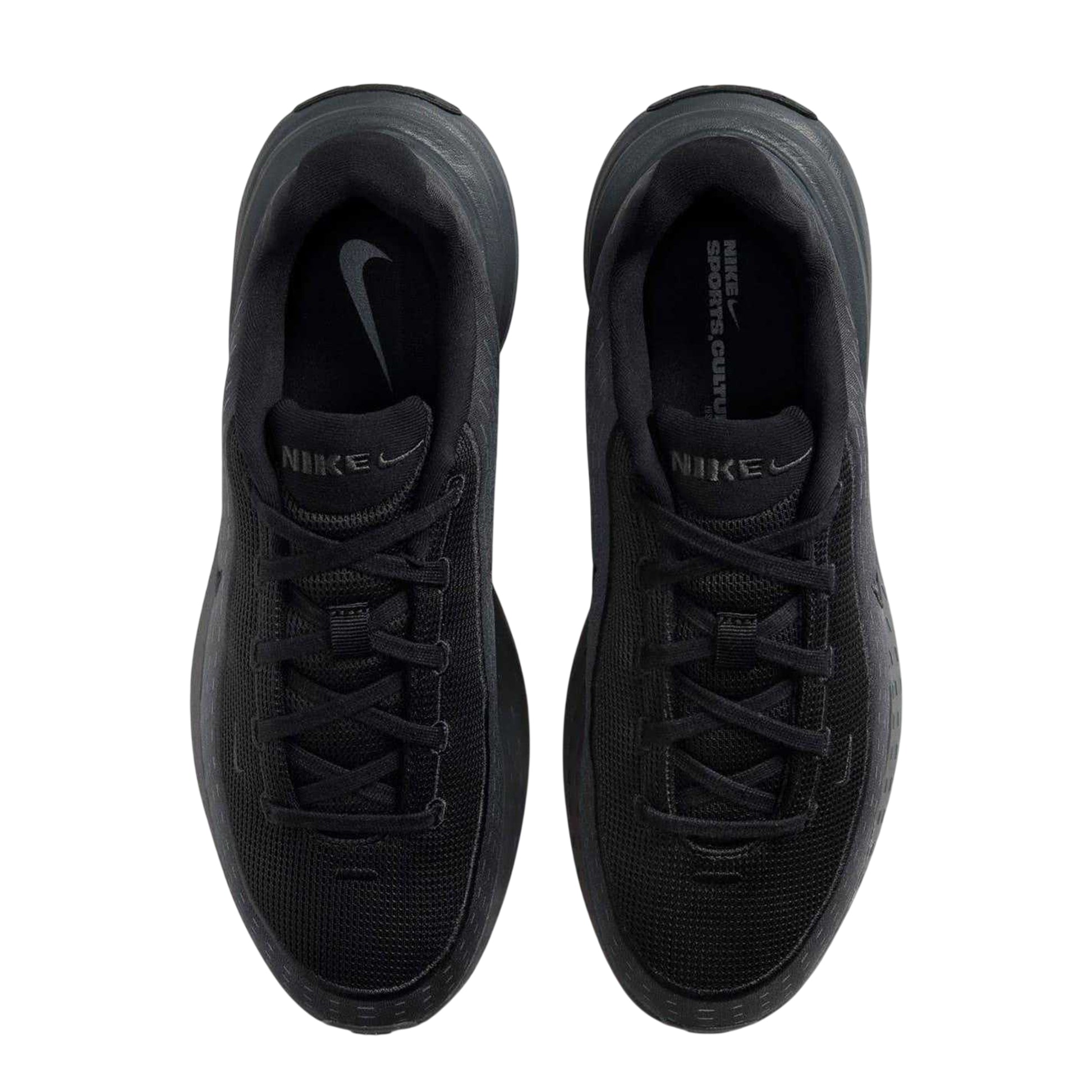 Grey-Black - Lifestyle - Nike Mens Swoosh Cushioned Trainers