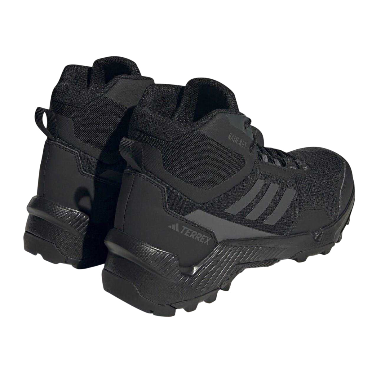 Black-Carbon - Back - Adidas Mens Eastrail 2.0 Hiking Shoes