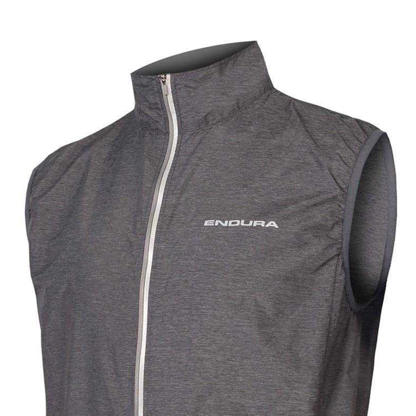 Black - Side - Endura Mens Paka Logo Gilet