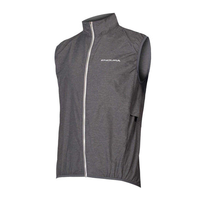 Black - Front - Endura Mens Paka Logo Gilet