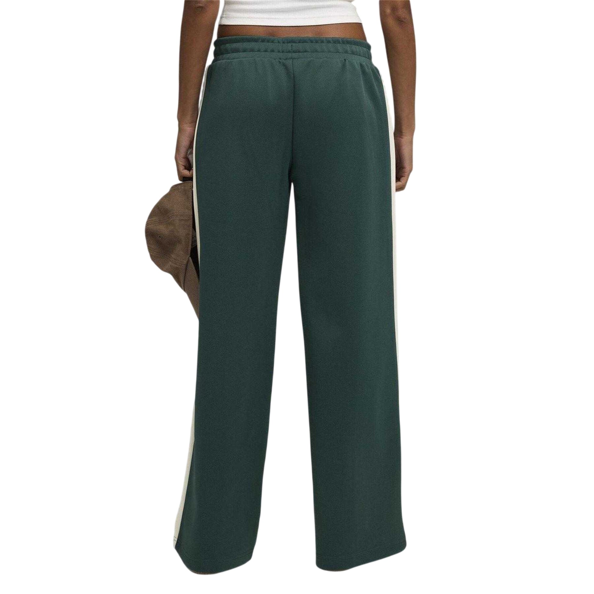 Terrain - Back - Puma Womens-Ladies T7 Open Hem Low Rise Joggers