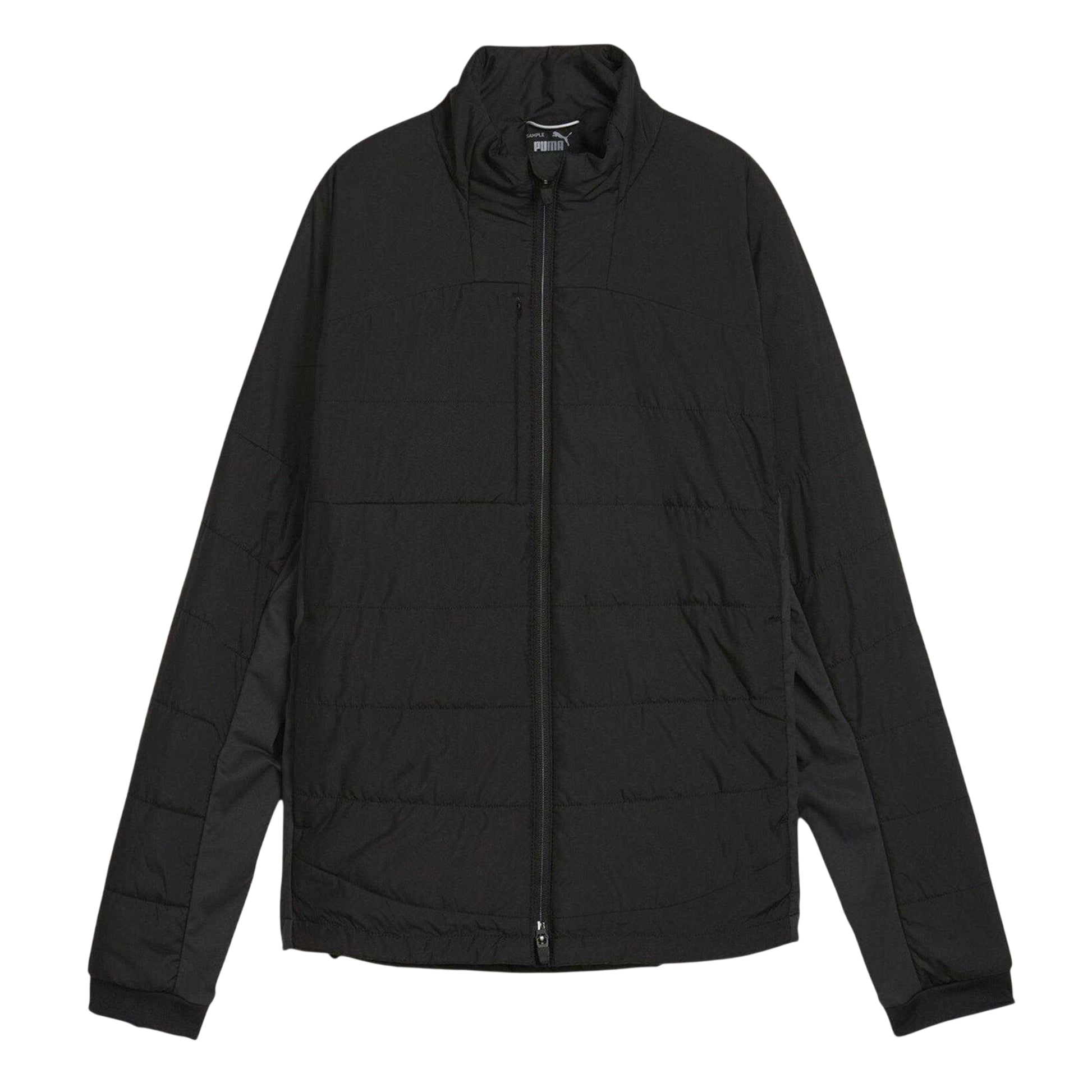 Puma Black - Front - Puma Womens-Ladies Kyley Performance Quilted Golf Jacket