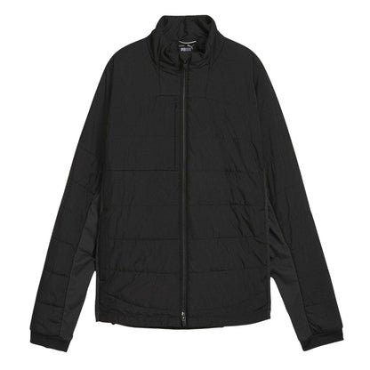 Puma Black - Front - Puma Womens-Ladies Kyley Performance Quilted Golf Jacket