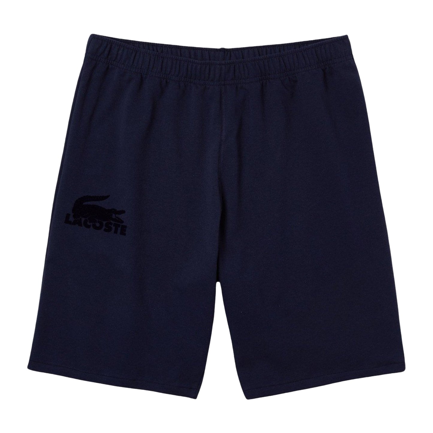 Blue - Front - Lacoste Mens Loungewear Fleece Shorts