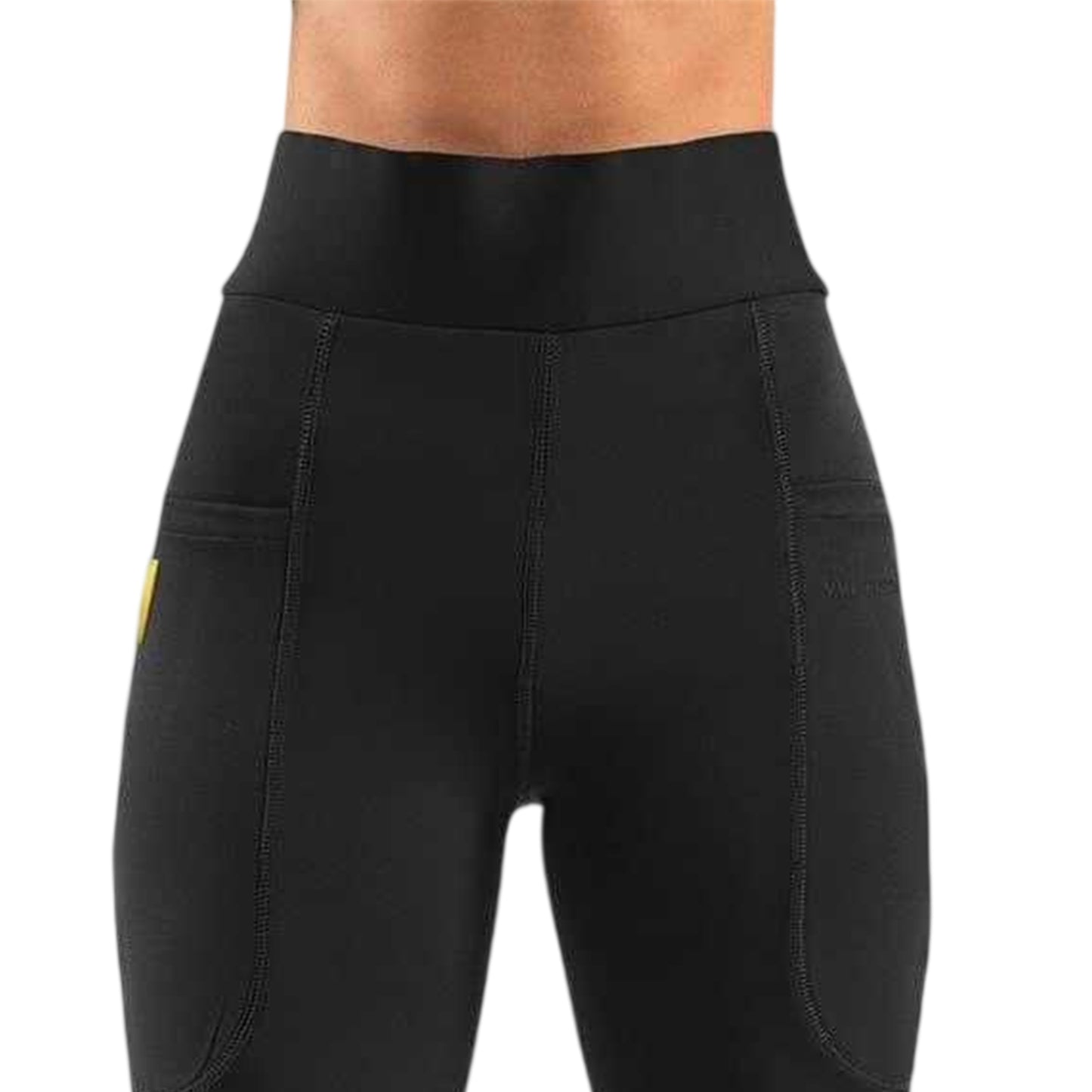 Black - Back - Whitaker Womens-Ladies Alderley High Waist Horse Riding Tights