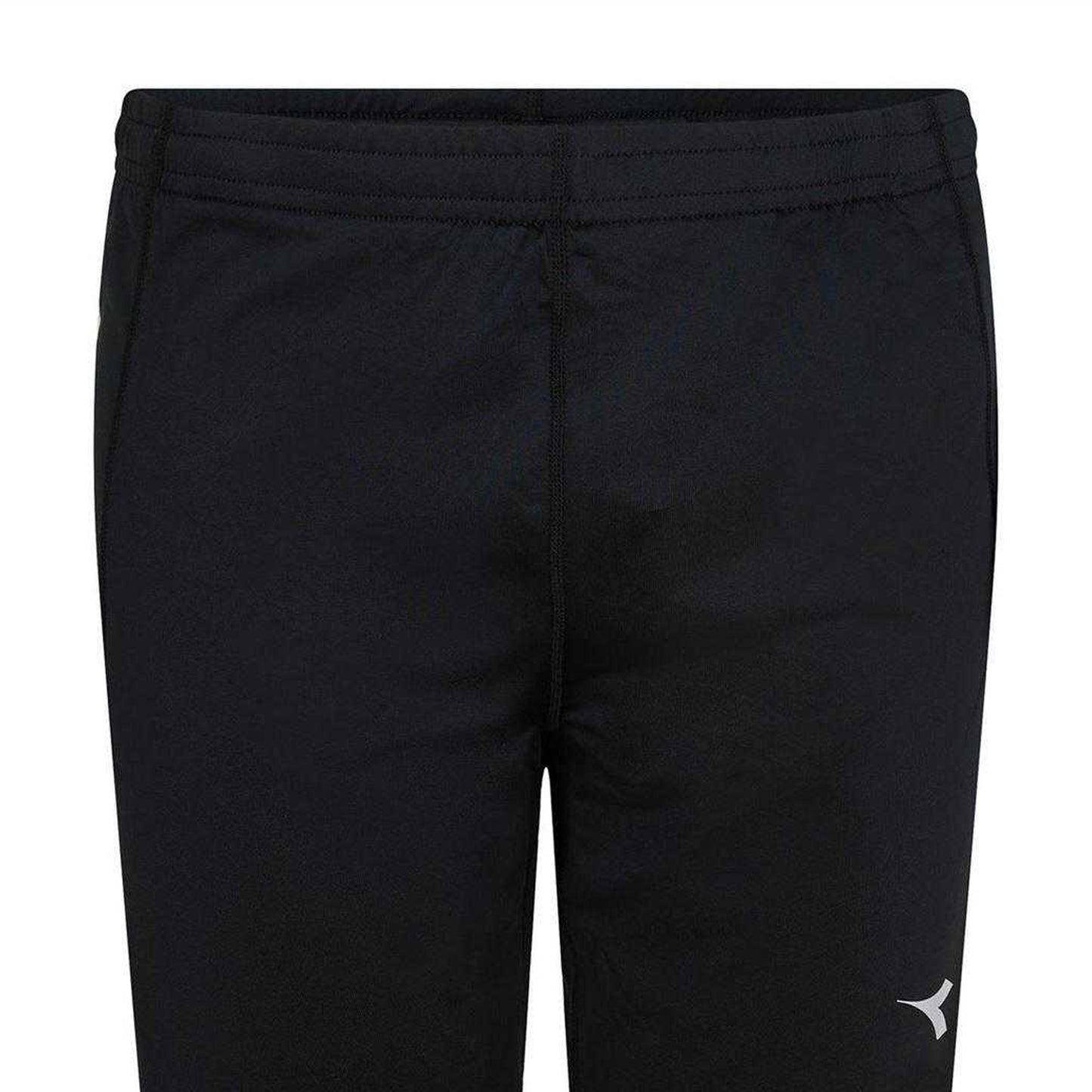 Black - Back - Diadora Womens-Ladies Team Up Logo 3-4 Leggings