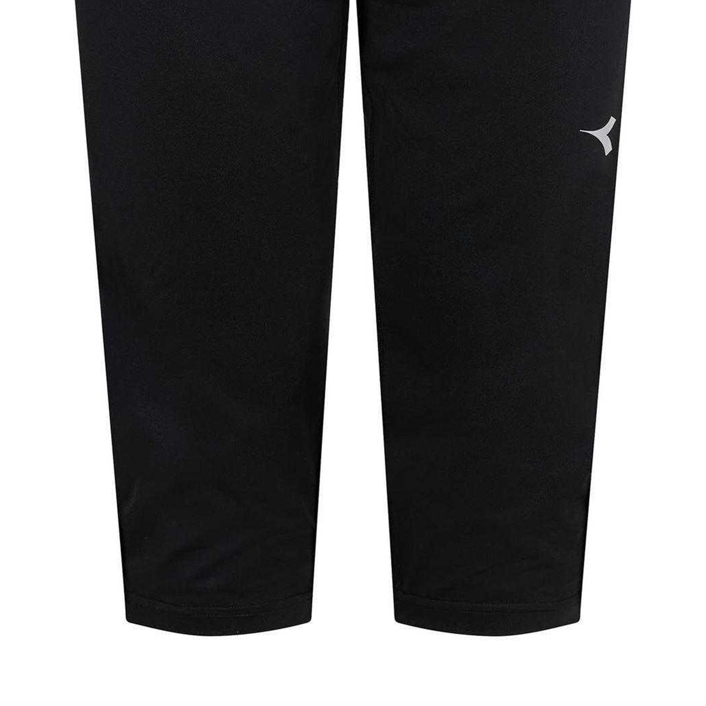 Black - Side - Diadora Womens-Ladies Team Up Logo 3-4 Leggings